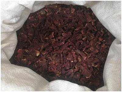 Use of Hibiscus sabdariffa Calyxes in Meat Products
